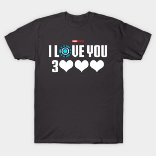 I Love You 3000 v6 (white) T-Shirt